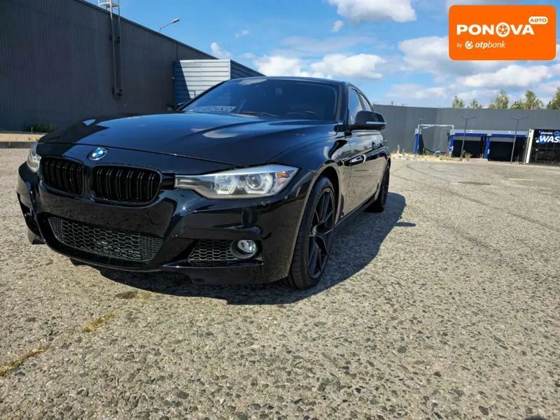 BMW 3 Series, 2014 р., Бензин, 214 тис. км, Седан, Чорний, Харків AT-10401167 фото
