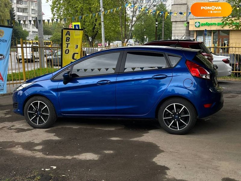 Ford Fiesta, 2018, Бензин, 1.6 л., 50 тис. км, Хетчбек, Синій, Львів 40718 фото