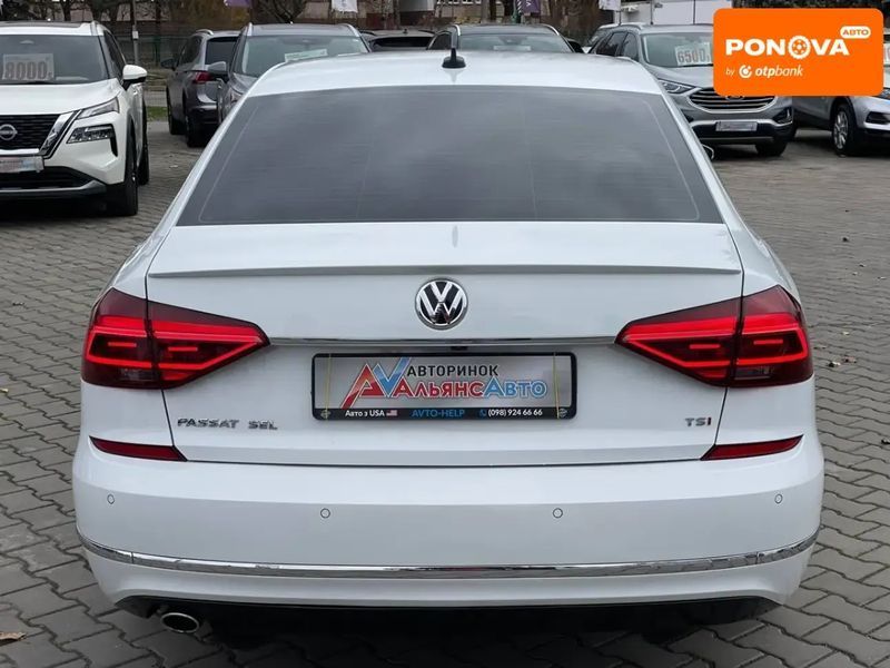 Volkswagen Passat, 2017 г., Бензин, 119 тыс. км, Седан, Белый, Кривой Рог AT-10405040 фото