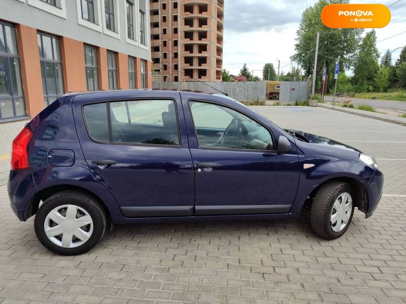 Dacia Sandero, 2010, Бензин, 1.2 л., 190 тыс. км, Хетчбек, Синий, Львов Cars-Pr-64163 фото