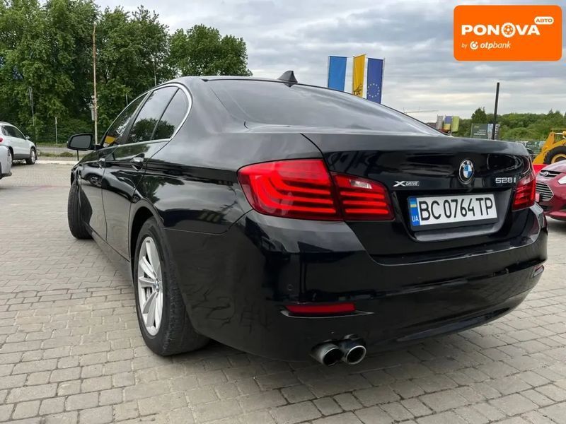 BMW 5 Series, 2013 г., Бензин, 143 тыс. км, Седан, Чорный, Львов AT-10400974 фото