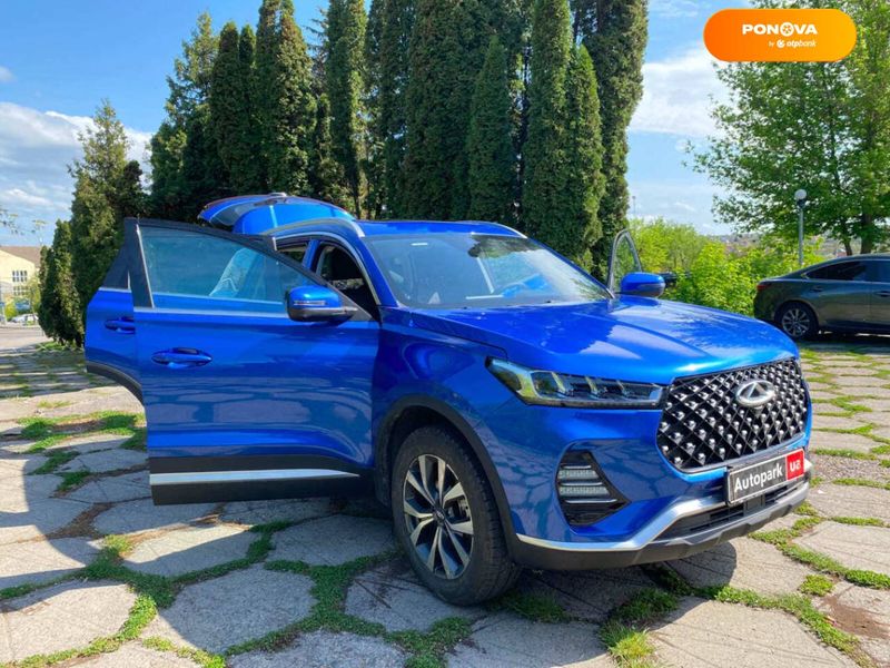 Chery Tiggo 7 Pro, 2021, Бензин, 1.5 л., 1 тыс. км, Внедорожник / Кроссовер, Синий, Винница 36783 фото