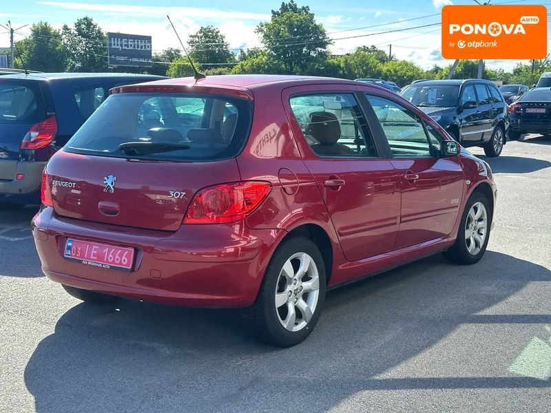 Peugeot 307, 2006 г., Бензин, 147 тыс. км, Хетчбек, Красный, Житомир AT-10419568 фото