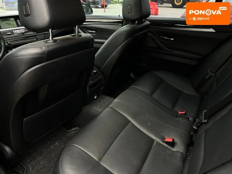 BMW 5 Series, 2013 г., Бензин, 143 тыс. км, Седан, Чорный, Львов AT-10400974 фото