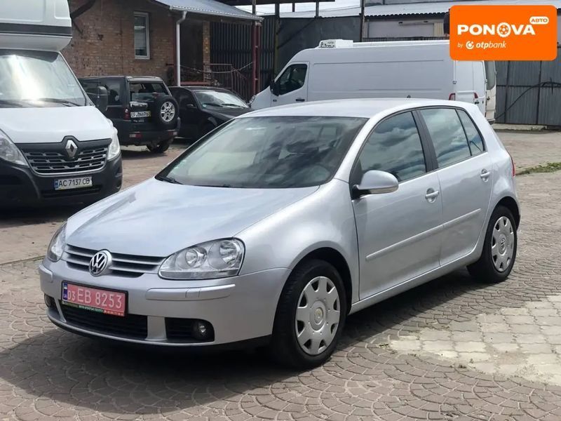 Volkswagen Golf, 2006 р., Бензин, 185 тис. км, Хетчбек, Сірий, Ковель AT-10402869 фото