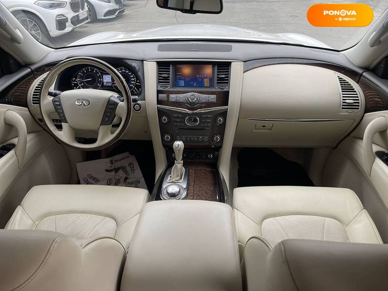 Infiniti QX56, 2012, Бензин, 5.6 л., 131 тис. км, Позашляховик / Кросовер, Білий, Київ 16158 фото