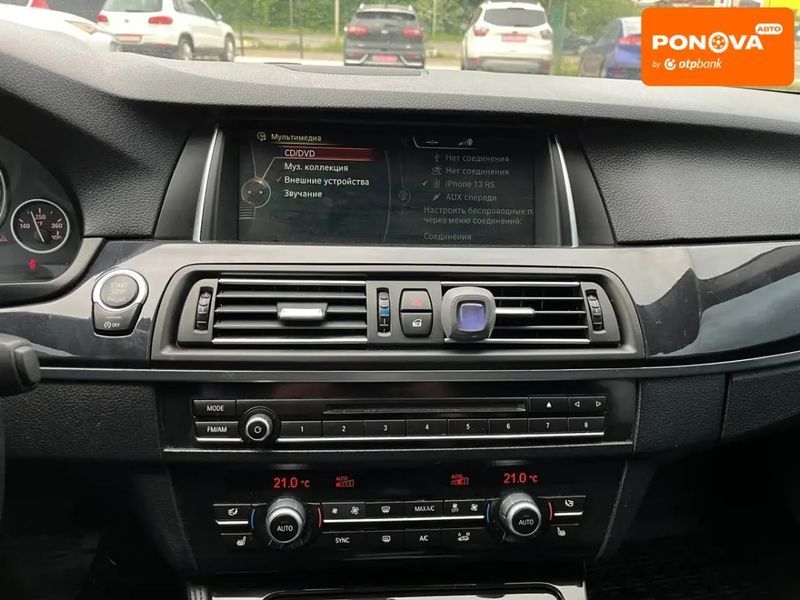 BMW 5 Series, 2013 г., Бензин, 143 тыс. км, Седан, Чорный, Львов AT-10400974 фото