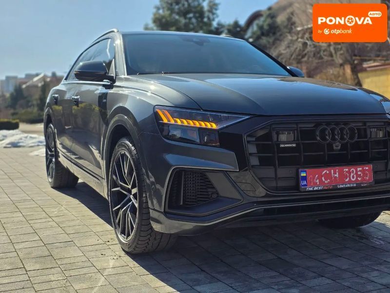 Audi Q8, 2019 р., Бензин, 133 тис. км, Позашляховик / Кросовер, Сірий, Рівне AT-10406669 фото