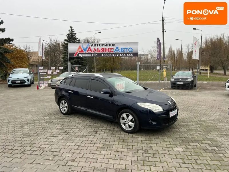 Renault Megane, 2010 г., Дизель, 250 тыс. км, Универсал, Синий, Кривой Рог AT-10404715 фото