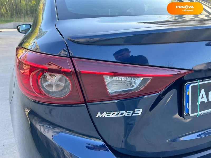 Mazda 3, 2016, Бензин, 1.5 л., 51 тис. км, Седан, Синій, Київ 36328 фото