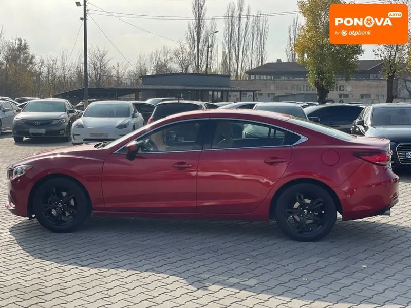 Mazda 6, 2016 р., Бензин, 122 тис. км, Седан, Червоний, Кривий Ріг AT-10404361 фото