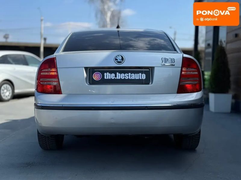 Skoda Superb, 2006 р., Дизель, 205 тис. км, Ліфтбек, Сірий, Рівне AT-10413516 фото