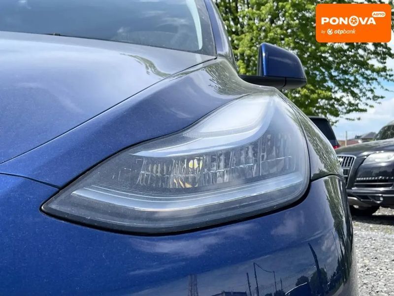 Tesla Model Y, 2022 г., Електро, 28 тыс. км, Внедорожник / Кроссовер, Синий, Львов AT-10400474 фото