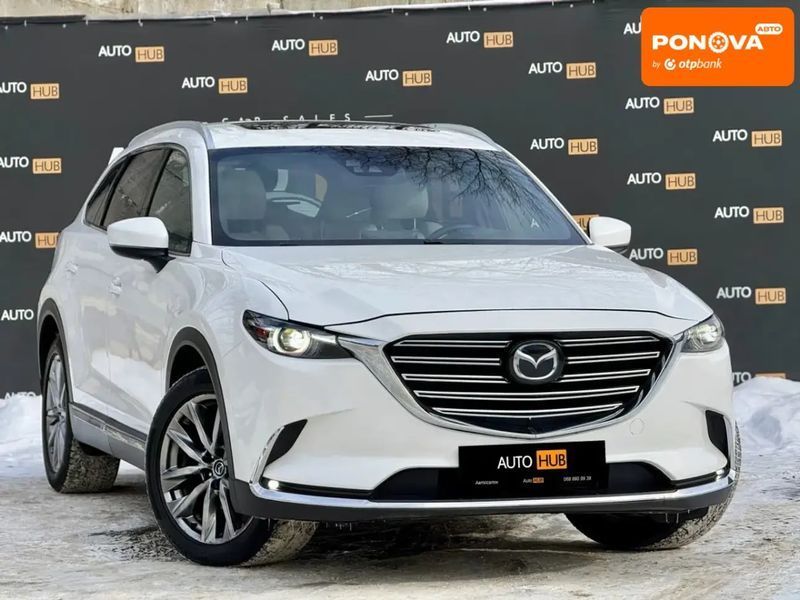 Mazda CX-9, 2016 р., Бензин, 108 тис. км, Позашляховик / Кросовер, Білий, Харків AT-10408999 фото