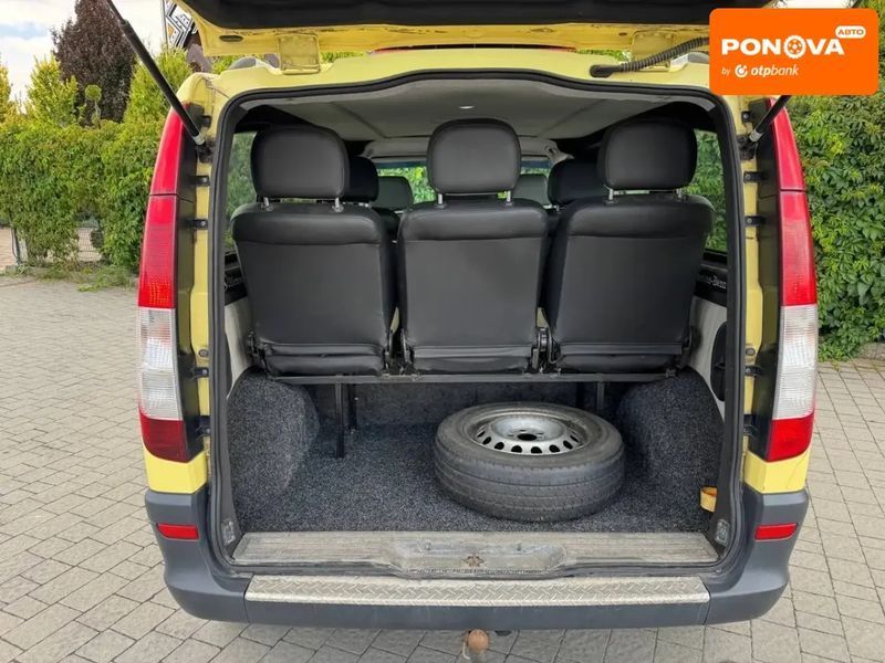 Mercedes-Benz Vito, 2008 г., Дизель, 272 тыс. км, Микровен, Желтый, Стрый AT-10402387 фото