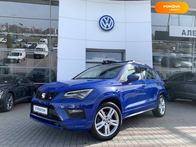 SEAT Ateca, 2019, Дизель, 1.97 л., 78 тис. км, Позашляховик / Кросовер, Синій, Львів 31654 фото