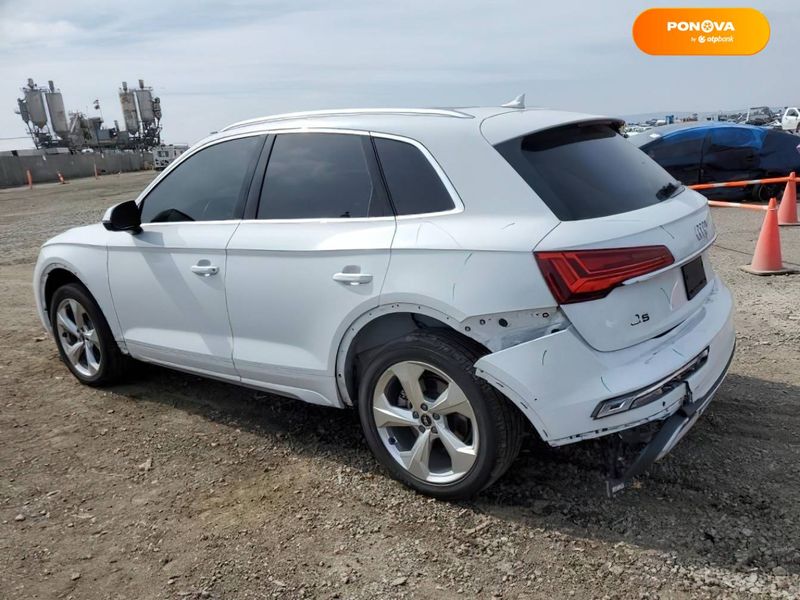 Audi Q5, 2021, Бензин, 2 л., 53 тис. км, Позашляховик / Кросовер, Білий, Київ Cars-EU-US-KR-41182 фото