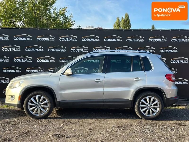 Volkswagen Tiguan, 2010 р., Бензин, 290 тис. км, Позашляховик / Кросовер, Сірий, Київ AT-10408744 фото