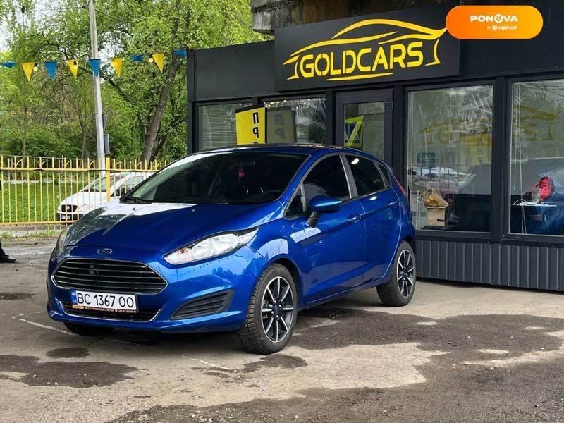 Ford Fiesta, 2018, Бензин, 1.6 л., 50 тыс. км, Хетчбек, Синий, Львов 40718 фото