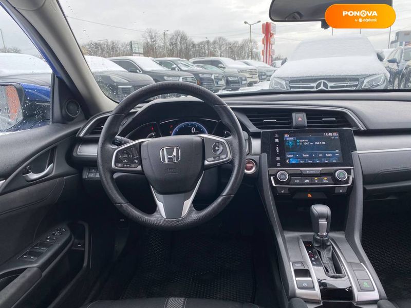 Honda Civic, 2018, Бензин, 2 л., 116 тис. км, Седан, Синій, Львів 11923 фото