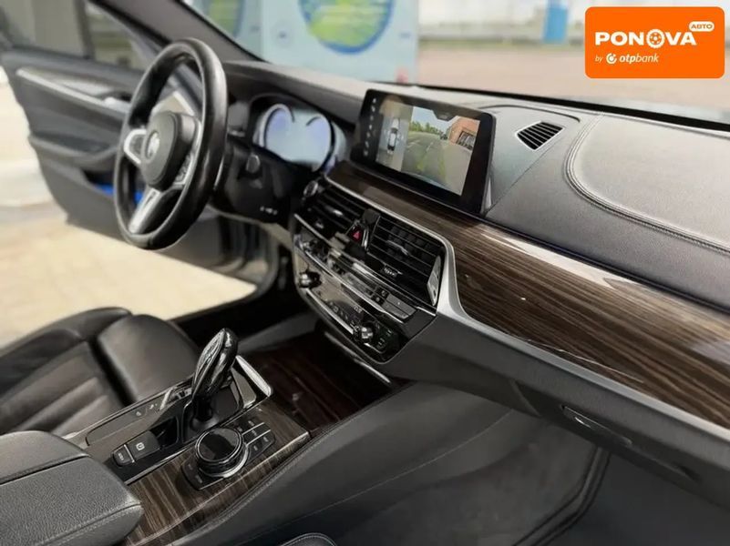 BMW 5 Series, 2017 р., Бензин, 141 тис. км, Седан, Сірий, Дніпро (Дніпропетровськ) AT-10418603 фото