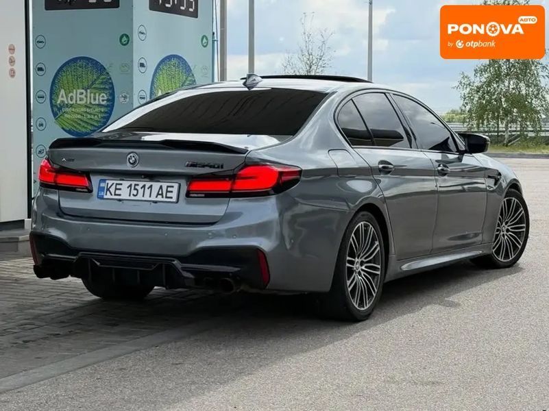 BMW 5 Series, 2017 р., Бензин, 141 тис. км, Седан, Сірий, Дніпро (Дніпропетровськ) AT-10418603 фото