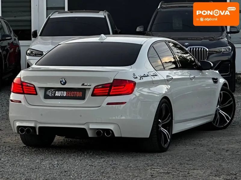 BMW M5, 2012 р., Бензин, 123 тис. км, Седан, Білий, Харків AT-10426389 фото