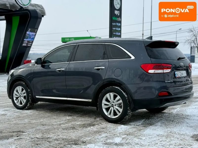 Kia Sorento, 2015 р., Дизель, 210 тис. км, Позашляховик / Кросовер, Сірий, Тернопіль AT-10410095 фото