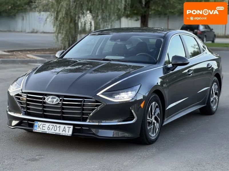 Hyundai Sonata, 2022 р., Гібрид (MHEV), 108 тис. км, Седан, Чорний, Дніпро (Дніпропетровськ) AT-10405759 фото