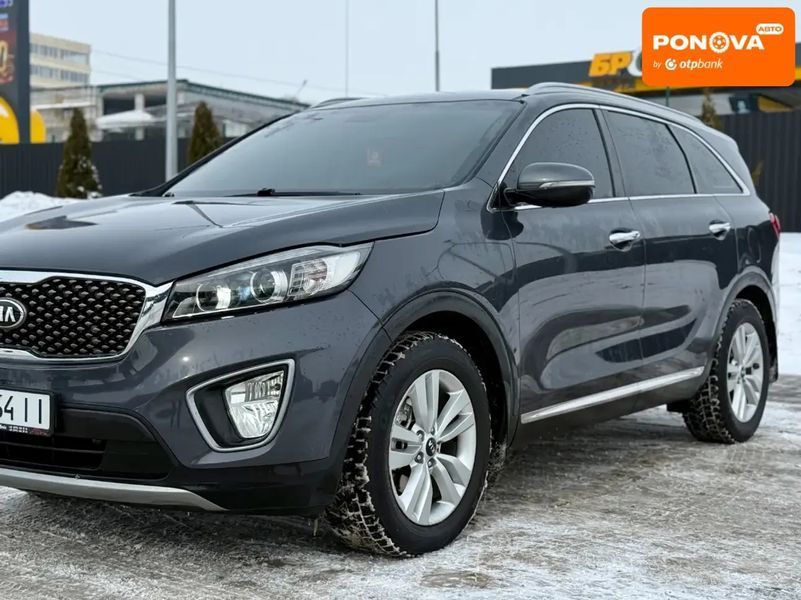 Kia Sorento, 2015 р., Дизель, 210 тис. км, Позашляховик / Кросовер, Сірий, Тернопіль AT-10410095 фото