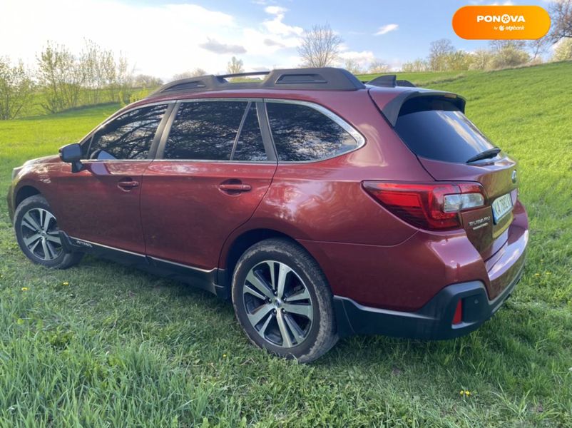 Subaru Outback, 2018, Газ пропан-бутан / Бензин, 2.5 л., 64 тис. км, Універсал, Червоний, Київ Cars-Pr-68693 фото