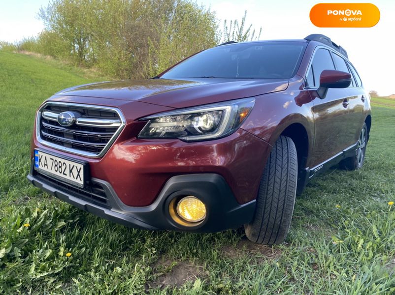 Subaru Outback, 2018, Газ пропан-бутан / Бензин, 2.5 л., 64 тыс. км, Универсал, Красный, Киев Cars-Pr-68693 фото