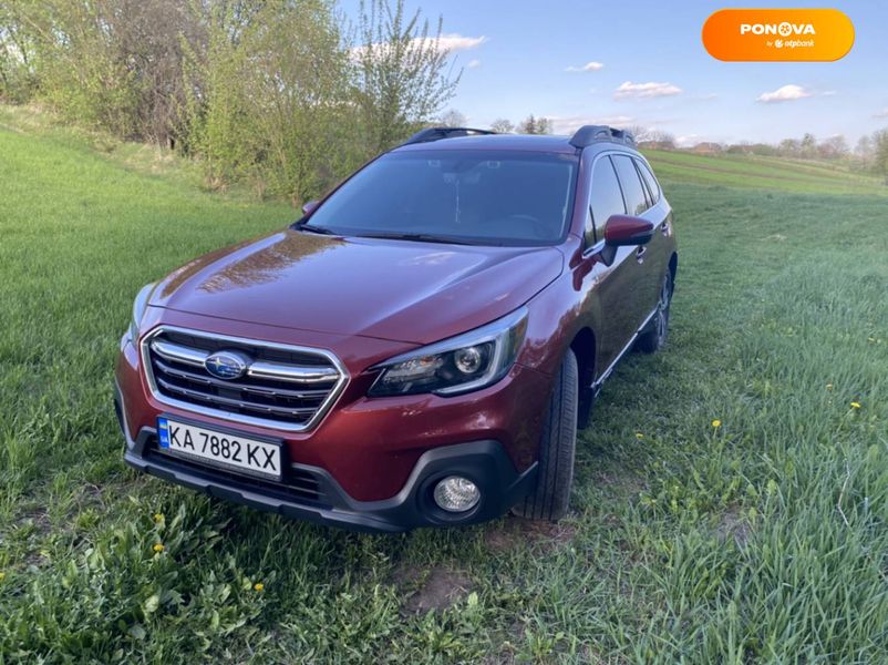 Subaru Outback, 2018, Газ пропан-бутан / Бензин, 2.5 л., 64 тис. км, Універсал, Червоний, Київ Cars-Pr-68693 фото