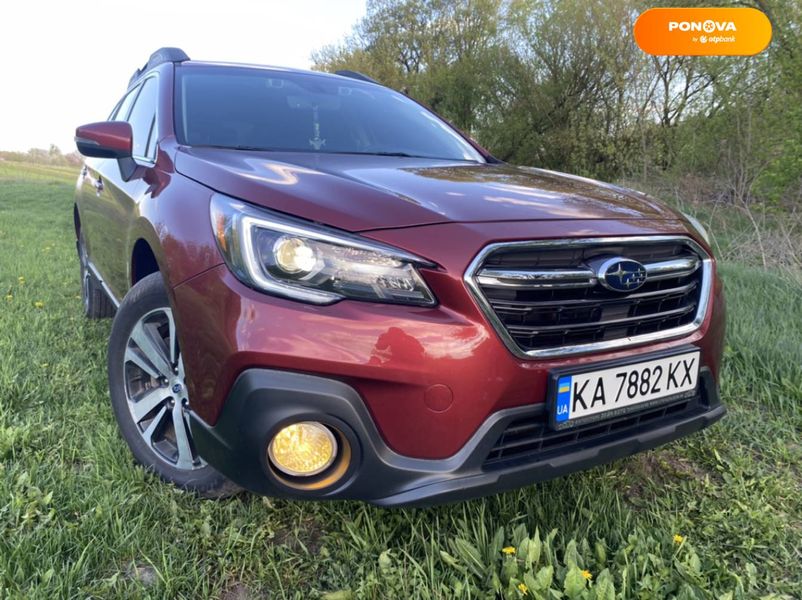 Subaru Outback, 2018, Газ пропан-бутан / Бензин, 2.5 л., 64 тис. км, Універсал, Червоний, Київ Cars-Pr-68693 фото