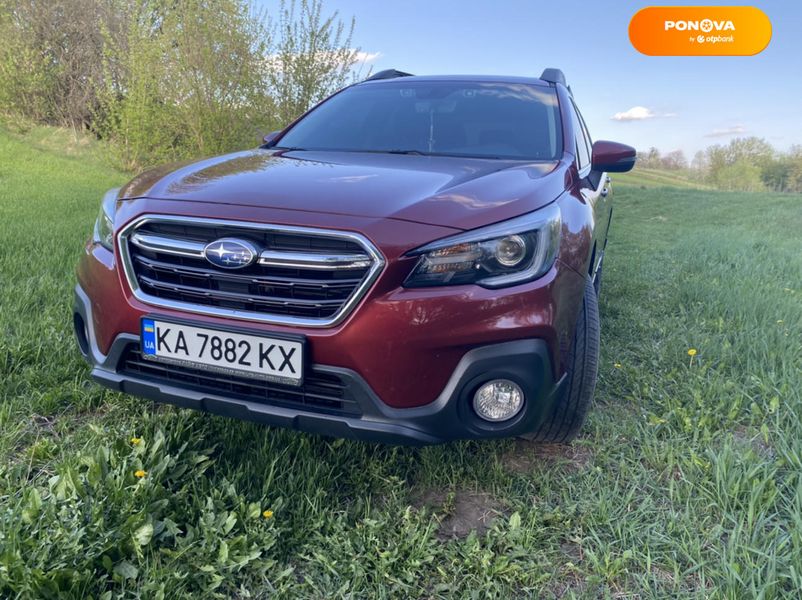 Subaru Outback, 2018, Газ пропан-бутан / Бензин, 2.5 л., 64 тыс. км, Универсал, Красный, Киев Cars-Pr-68693 фото