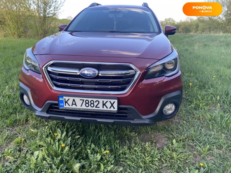 Subaru Outback, 2018, Газ пропан-бутан / Бензин, 2.5 л., 64 тис. км, Універсал, Червоний, Київ Cars-Pr-68693 фото