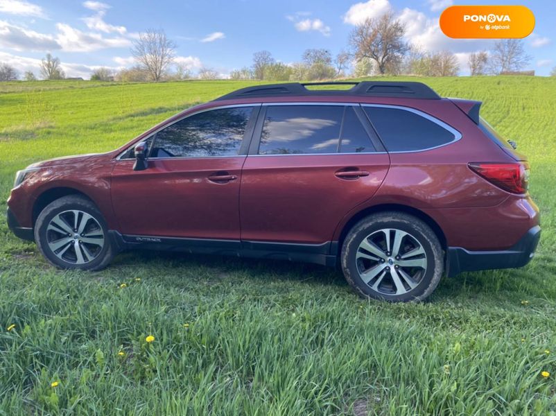 Subaru Outback, 2018, Газ пропан-бутан / Бензин, 2.5 л., 64 тис. км, Універсал, Червоний, Київ Cars-Pr-68693 фото