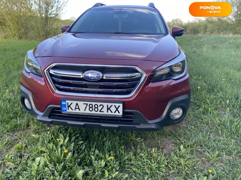 Subaru Outback, 2018, Газ пропан-бутан / Бензин, 2.5 л., 64 тыс. км, Универсал, Красный, Киев Cars-Pr-68693 фото