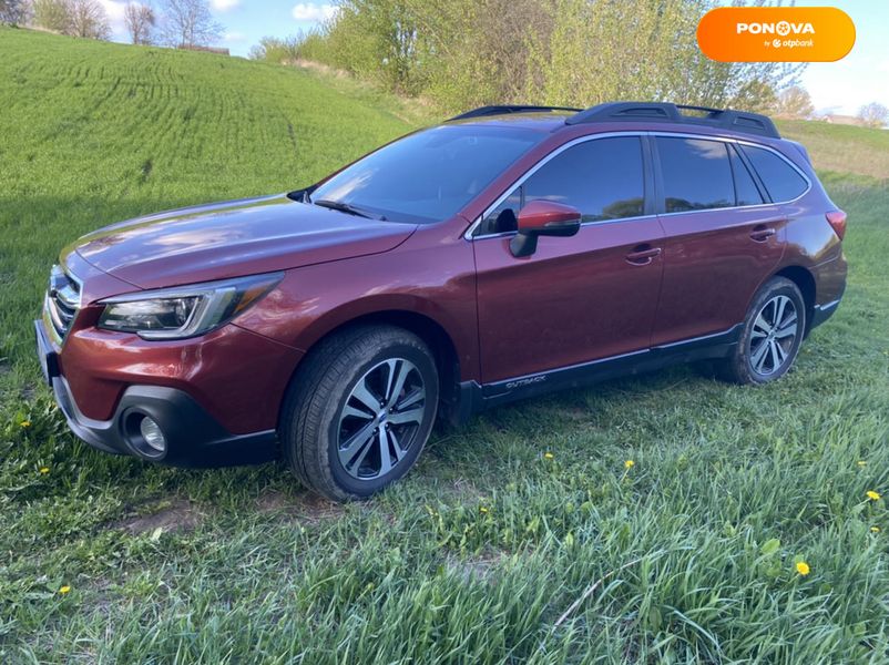 Subaru Outback, 2018, Газ пропан-бутан / Бензин, 2.5 л., 64 тыс. км, Универсал, Красный, Киев Cars-Pr-68693 фото