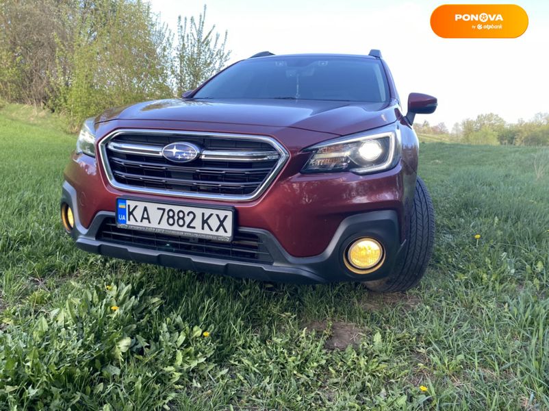 Subaru Outback, 2018, Газ пропан-бутан / Бензин, 2.5 л., 64 тыс. км, Универсал, Красный, Киев Cars-Pr-68693 фото