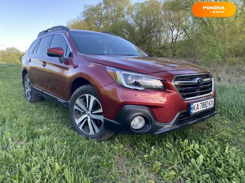 Subaru Outback, 2018, Газ пропан-бутан / Бензин, 2.5 л., 64 тыс. км, Универсал, Красный, Киев Cars-Pr-68693 фото