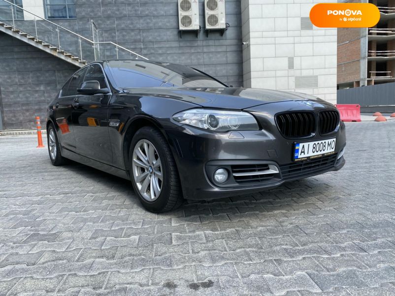 BMW 5 Series, 2015, Бензин, 2 л., 230 тис. км, Седан, Коричневий, Київ 110150 фото