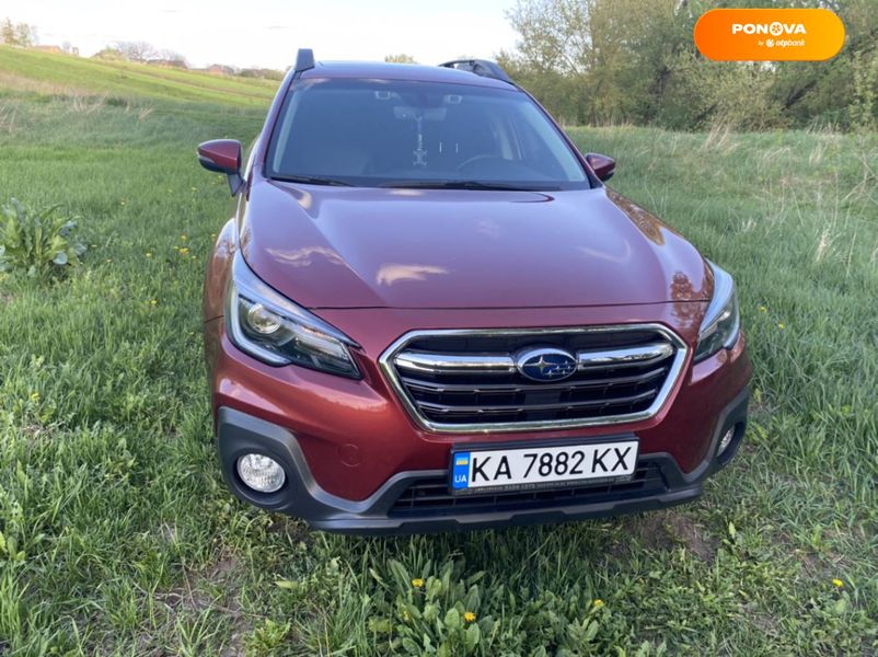 Subaru Outback, 2018, Газ пропан-бутан / Бензин, 2.5 л., 64 тис. км, Універсал, Червоний, Київ Cars-Pr-68693 фото