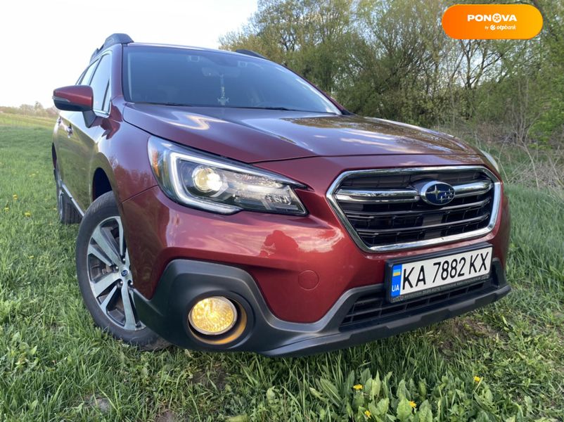 Subaru Outback, 2018, Газ пропан-бутан / Бензин, 2.5 л., 64 тыс. км, Универсал, Красный, Киев Cars-Pr-68693 фото