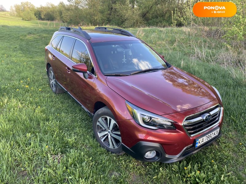 Subaru Outback, 2018, Газ пропан-бутан / Бензин, 2.5 л., 64 тыс. км, Универсал, Красный, Киев Cars-Pr-68693 фото