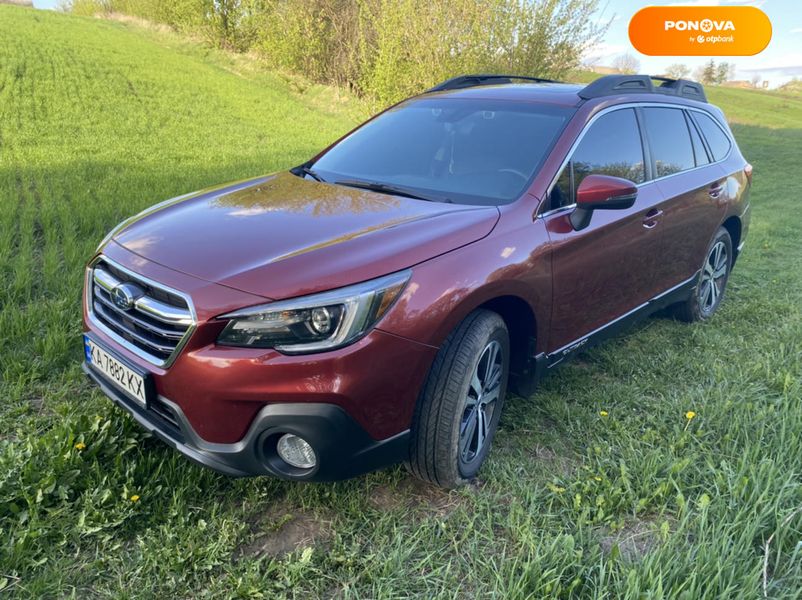 Subaru Outback, 2018, Газ пропан-бутан / Бензин, 2.5 л., 64 тыс. км, Универсал, Красный, Киев Cars-Pr-68693 фото