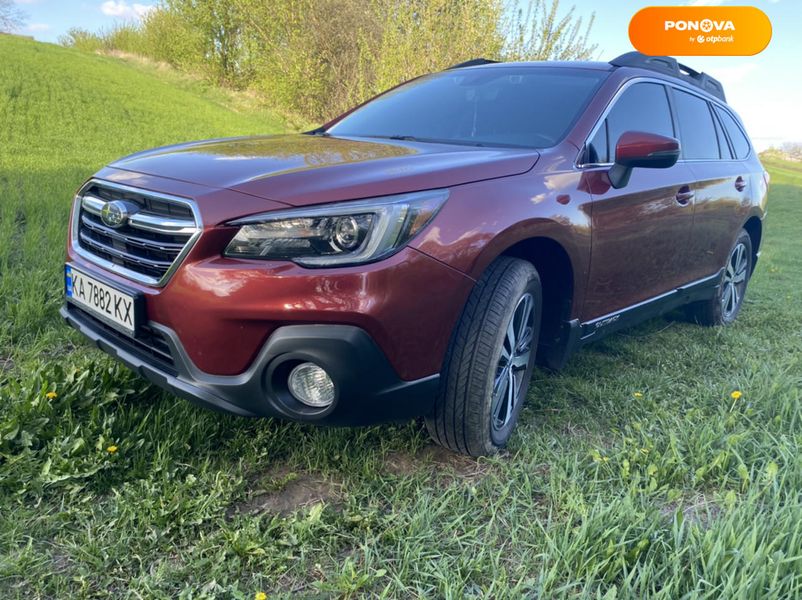 Subaru Outback, 2018, Газ пропан-бутан / Бензин, 2.5 л., 64 тыс. км, Универсал, Красный, Киев Cars-Pr-68693 фото