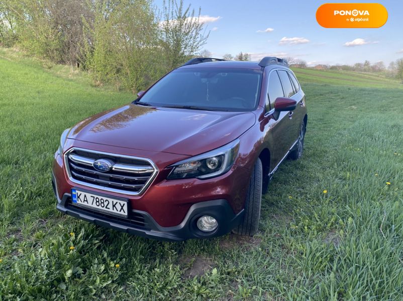 Subaru Outback, 2018, Газ пропан-бутан / Бензин, 2.5 л., 64 тыс. км, Универсал, Красный, Киев Cars-Pr-68693 фото