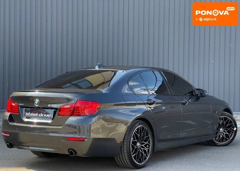 BMW 5 Series, 2013 р., Бензин, 191 тис. км, Седан, Чорний, Миколаїв AT-10414389 фото