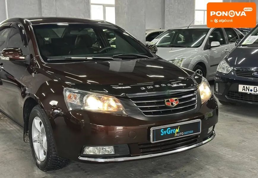 Geely Emgrand 7 (EC7), 2014 р., Газ пропан-бутан / Бензин, 193 тис. км, Седан, Чорний, Кам'янське (Дніпродзержинськ) AT-10418497 фото